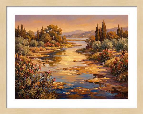 Mediterranean Wetland Serenity