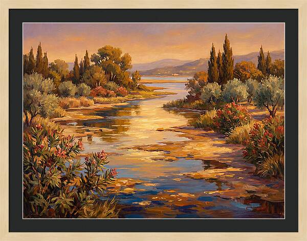 Mediterranean Wetland Serenity