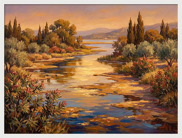 Mediterranean Wetland Serenity