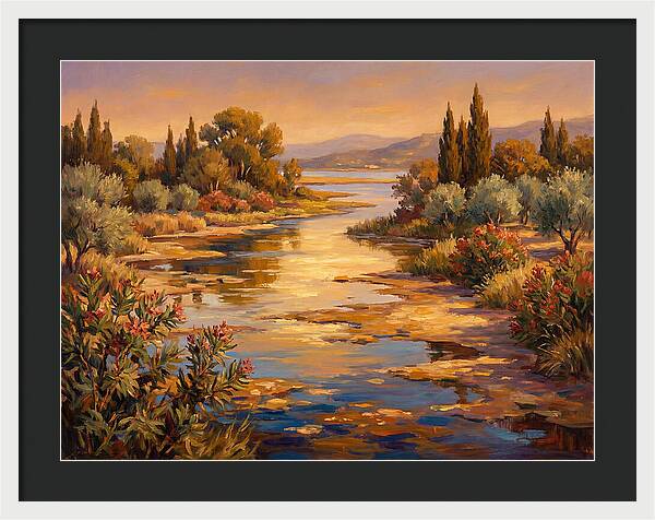 Mediterranean Wetland Serenity