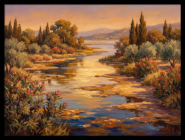 Mediterranean Wetland Serenity