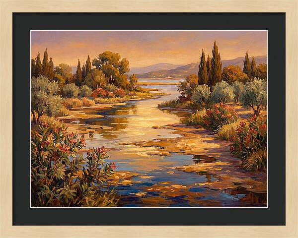 Mediterranean Wetland Serenity