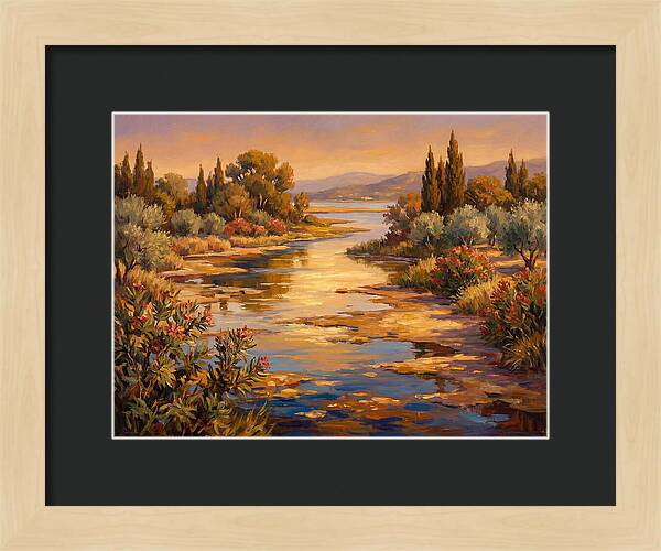 Mediterranean Wetland Serenity
