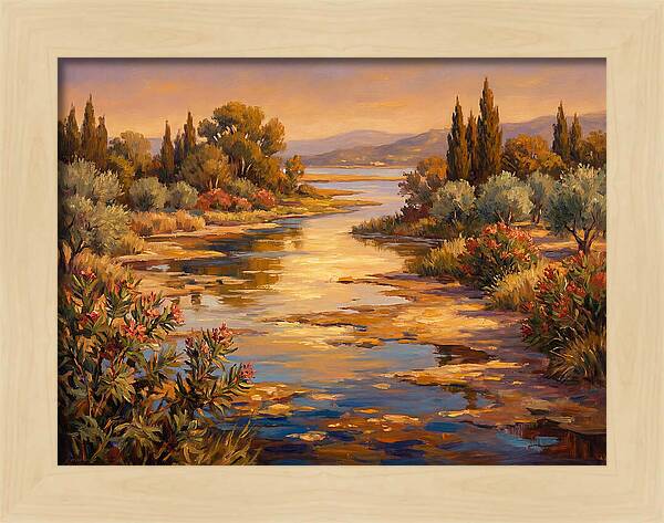 Mediterranean Wetland Serenity