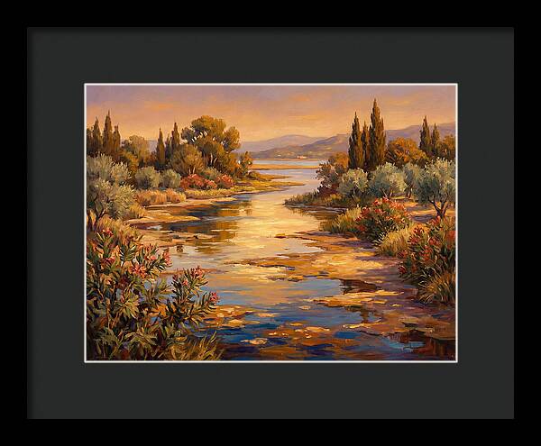 Mediterranean Wetland Serenity