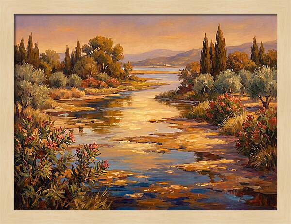 Mediterranean Wetland Serenity