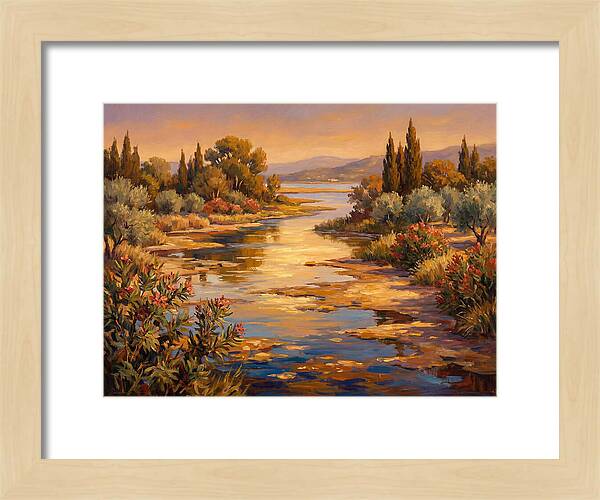 Mediterranean Wetland Serenity