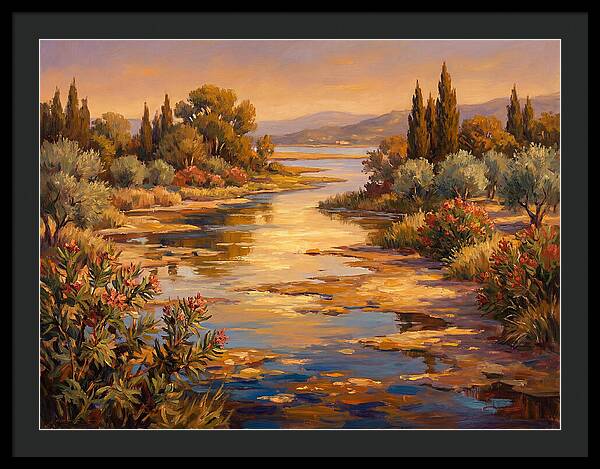 Mediterranean Wetland Serenity