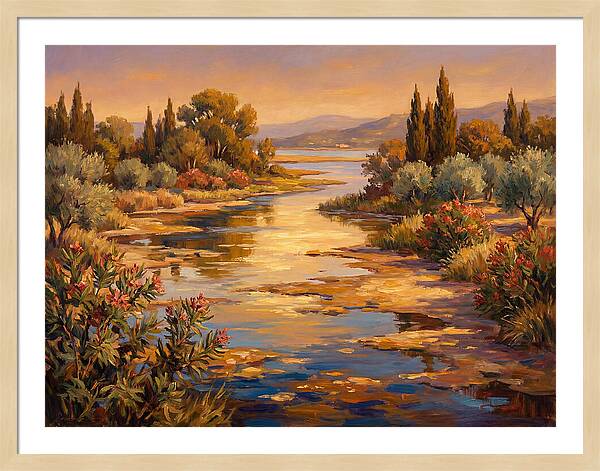 Mediterranean Wetland Serenity