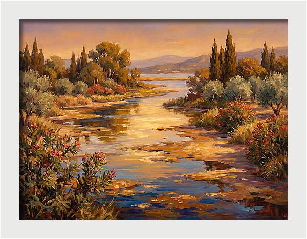 Mediterranean Wetland Serenity