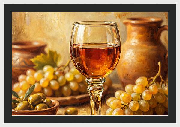 Mediterranean Wine Still Life