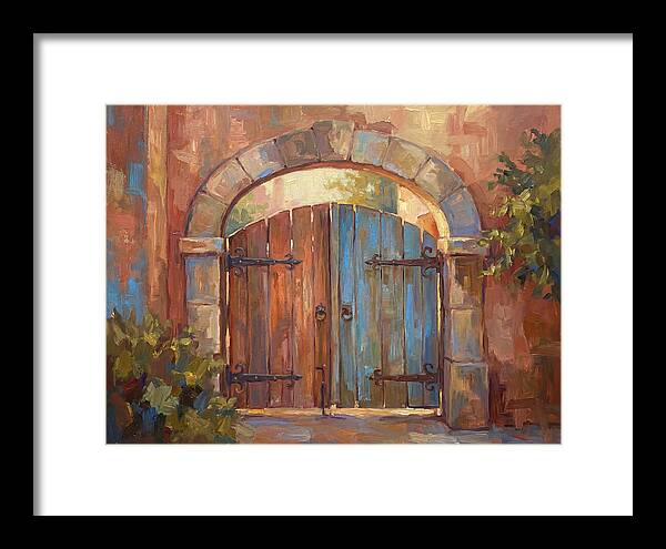 Mediterranean Wooden Gate