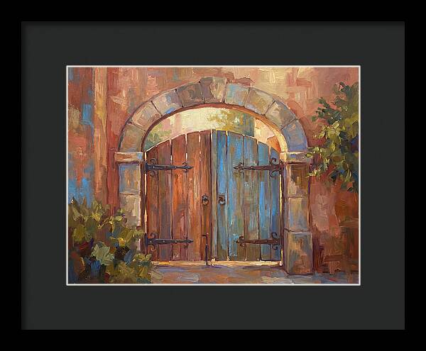Mediterranean Wooden Gate