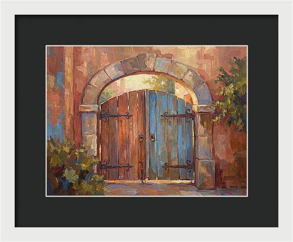 Mediterranean Wooden Gate