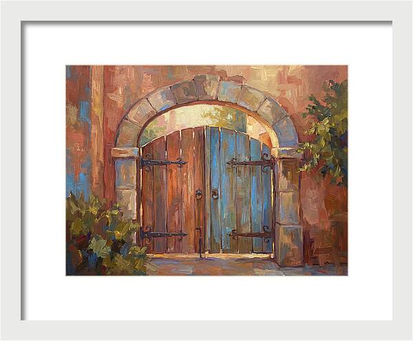 Mediterranean Wooden Gate