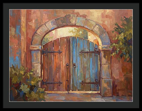 Mediterranean Wooden Gate