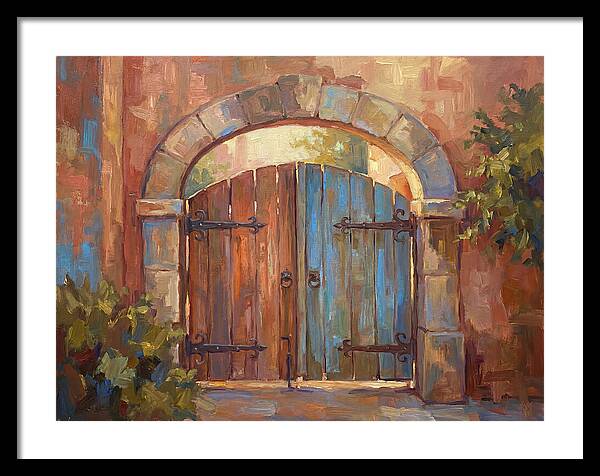 Mediterranean Wooden Gate