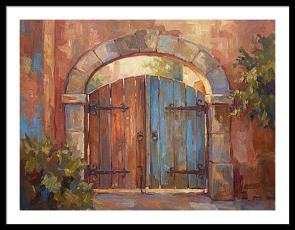 Mediterranean Wooden Gate