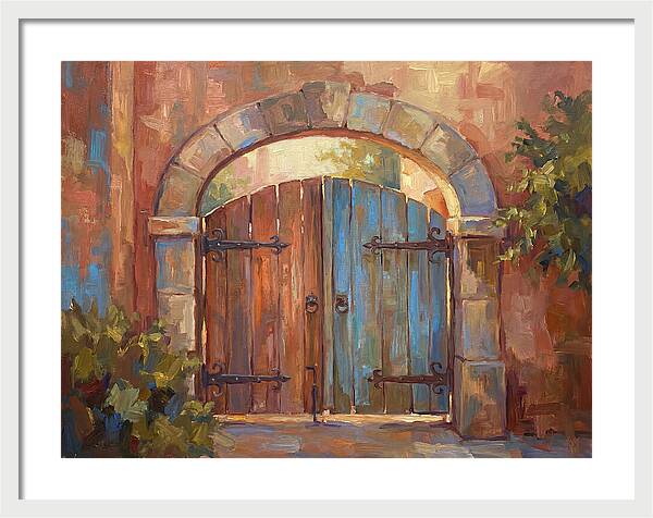 Mediterranean Wooden Gate