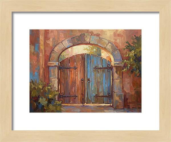 Mediterranean Wooden Gate