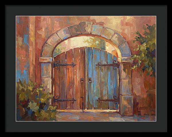 Mediterranean Wooden Gate
