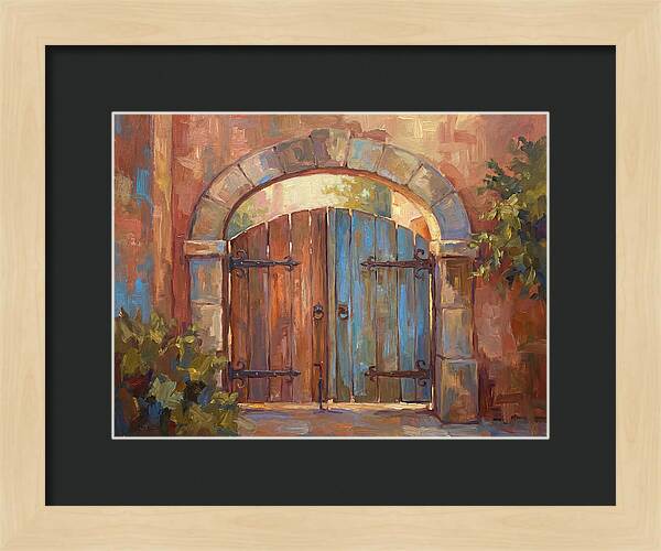 Mediterranean Wooden Gate