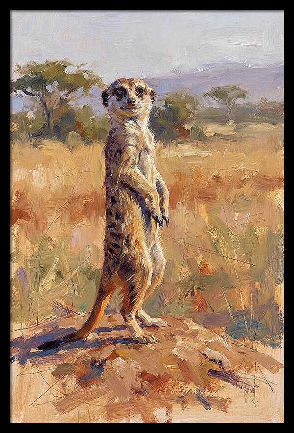 Meerkat In The Wild