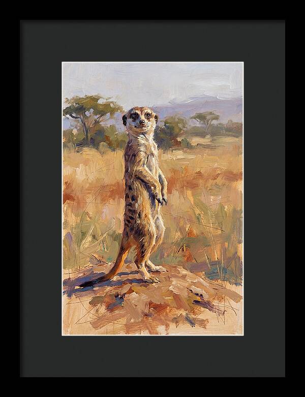 Meerkat In The Wild