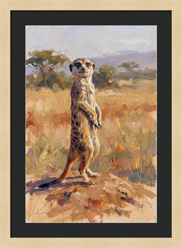 Meerkat In The Wild