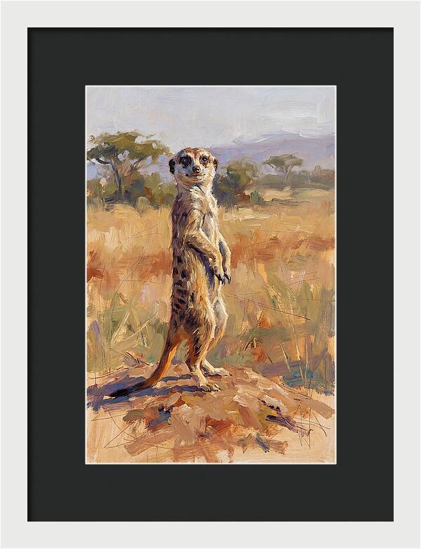 Meerkat In The Wild