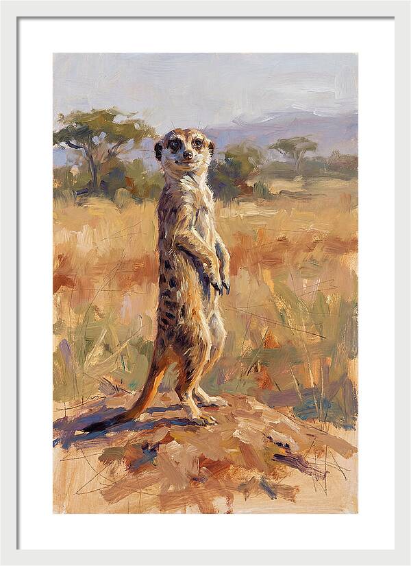 Meerkat In The Wild