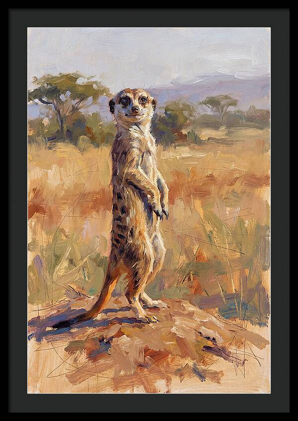 Meerkat In The Wild