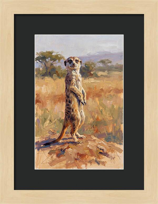 Meerkat In The Wild