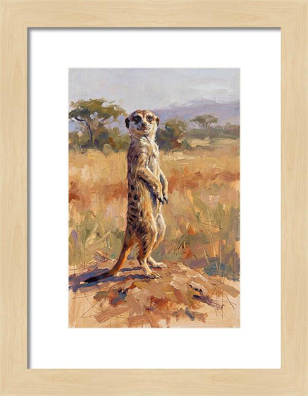 Meerkat In The Wild