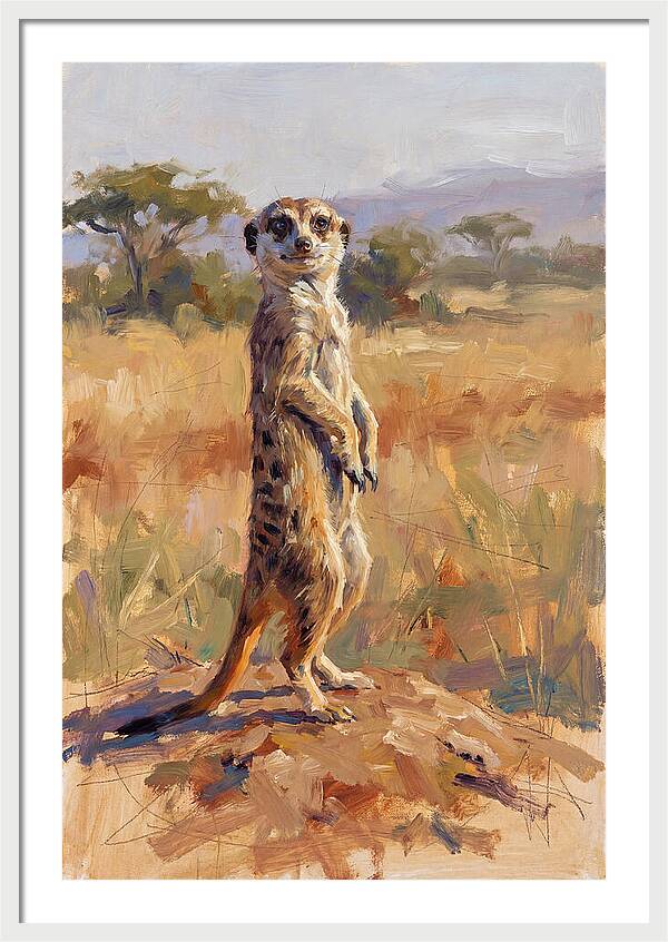 Meerkat In The Wild