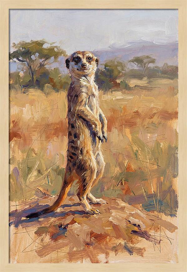 Meerkat In The Wild