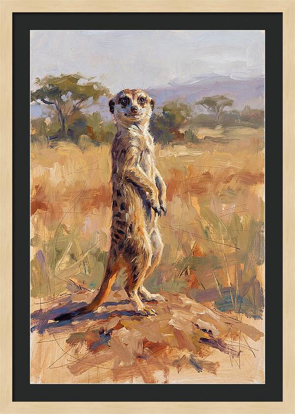Meerkat In The Wild