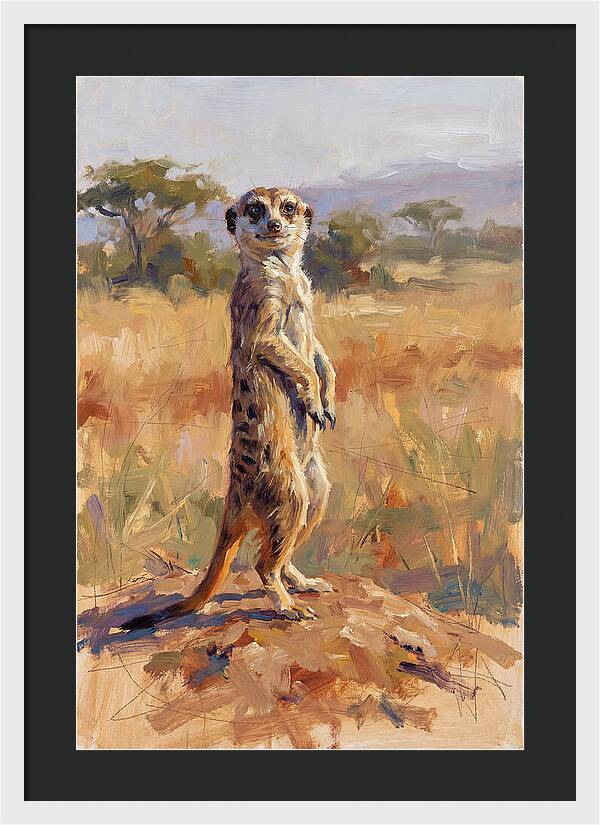 Meerkat In The Wild