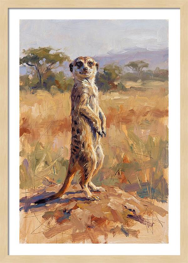 Meerkat In The Wild