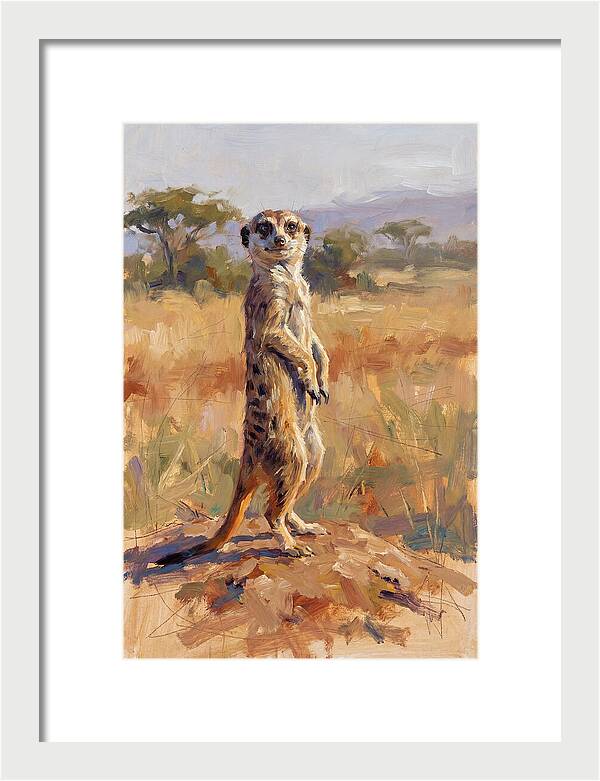 Meerkat In The Wild