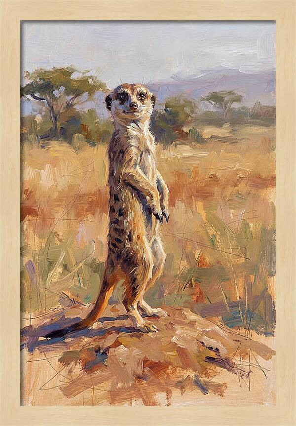 Meerkat In The Wild