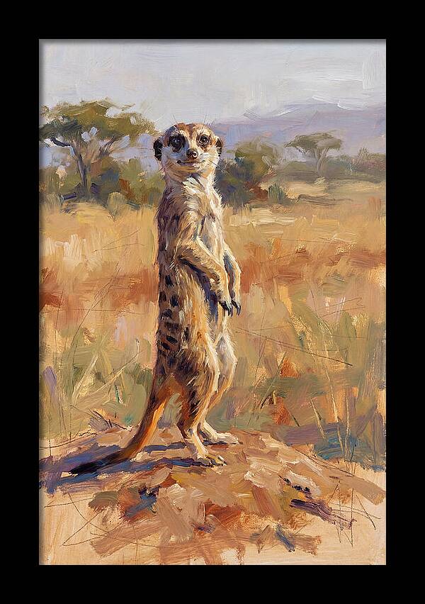 Meerkat In The Wild