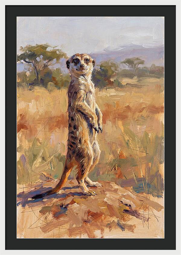 Meerkat In The Wild