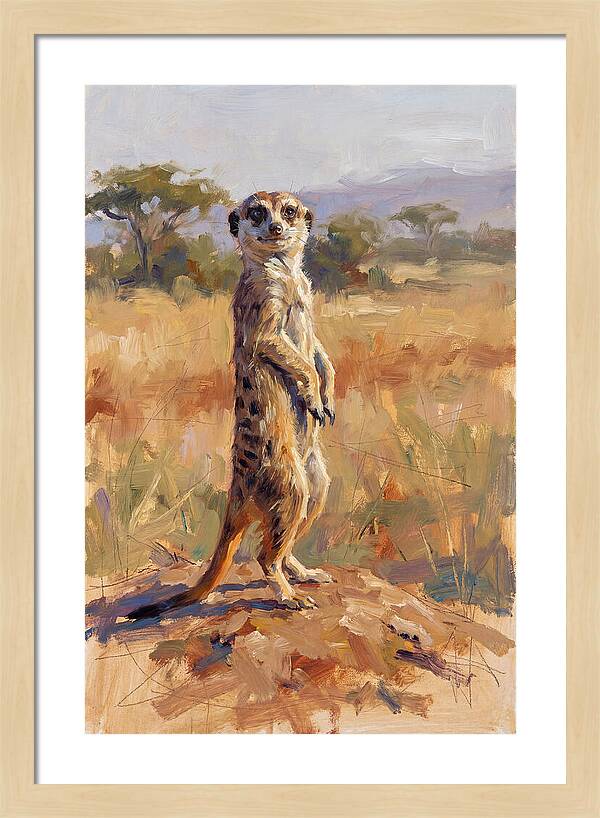 Meerkat In The Wild