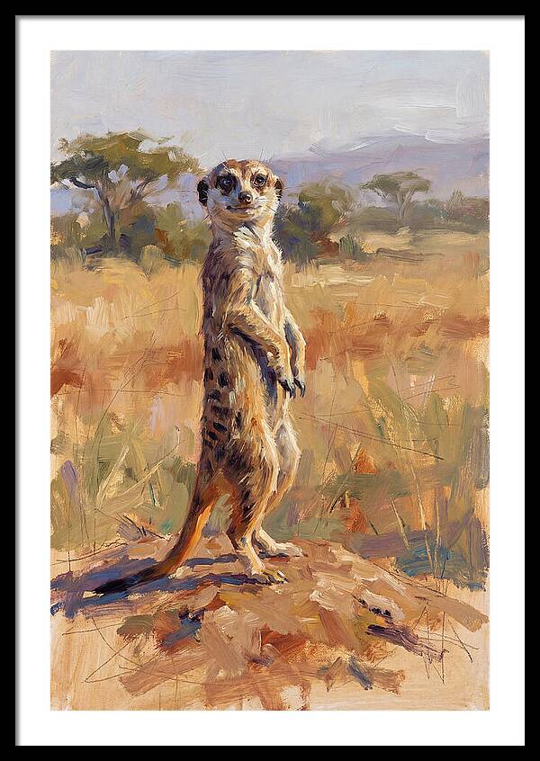 Meerkat In The Wild