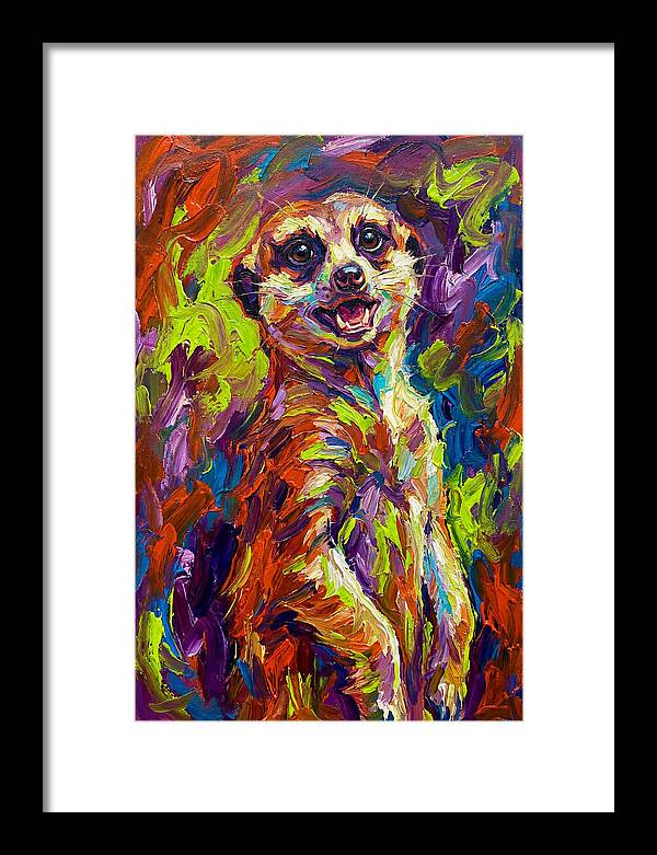 Meerkat In Vibrant Colors