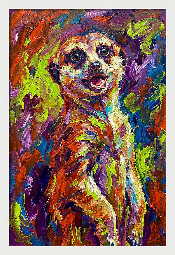 Meerkat In Vibrant Colors