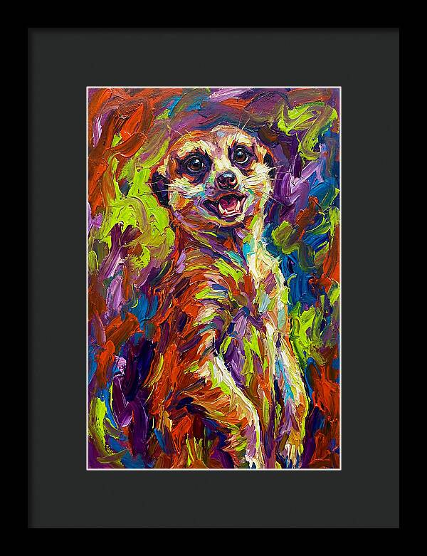 Meerkat In Vibrant Colors