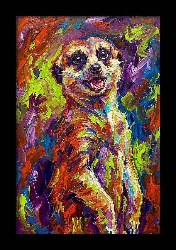 Meerkat In Vibrant Colors