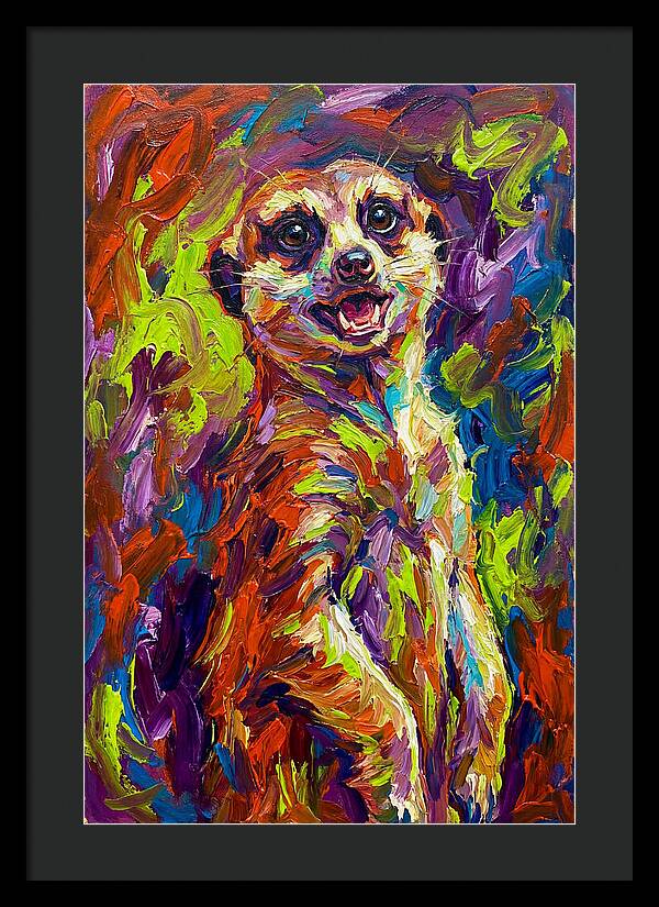 Meerkat In Vibrant Colors